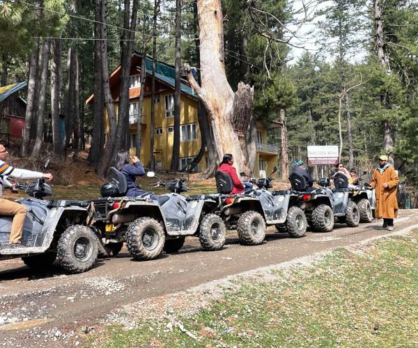 ATV ride in pahalgam